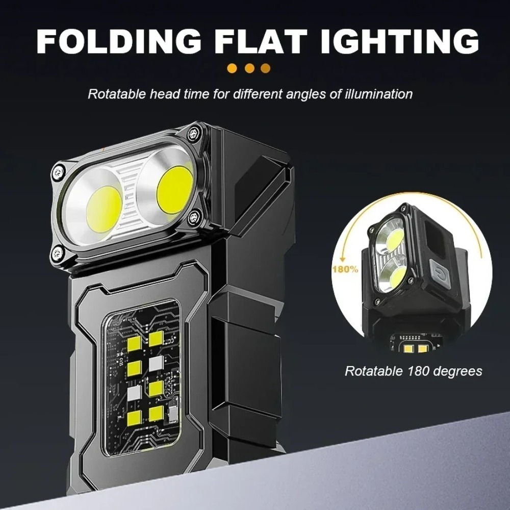 Rechargeable Mini LED Flashlig - Outdoor Camping Lights ulasan dan harga