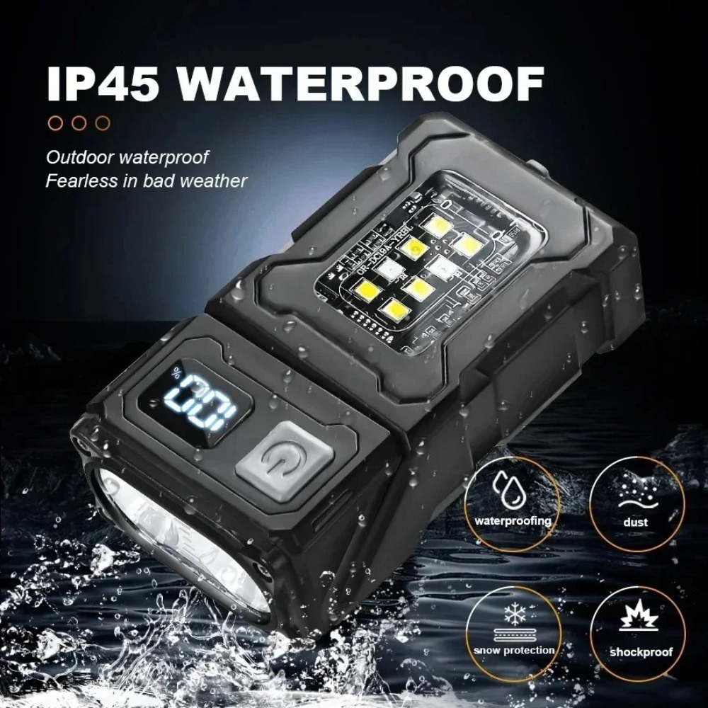 Rechargeable Mini LED Flashlig - Outdoor Camping Lights ulasan dan harga