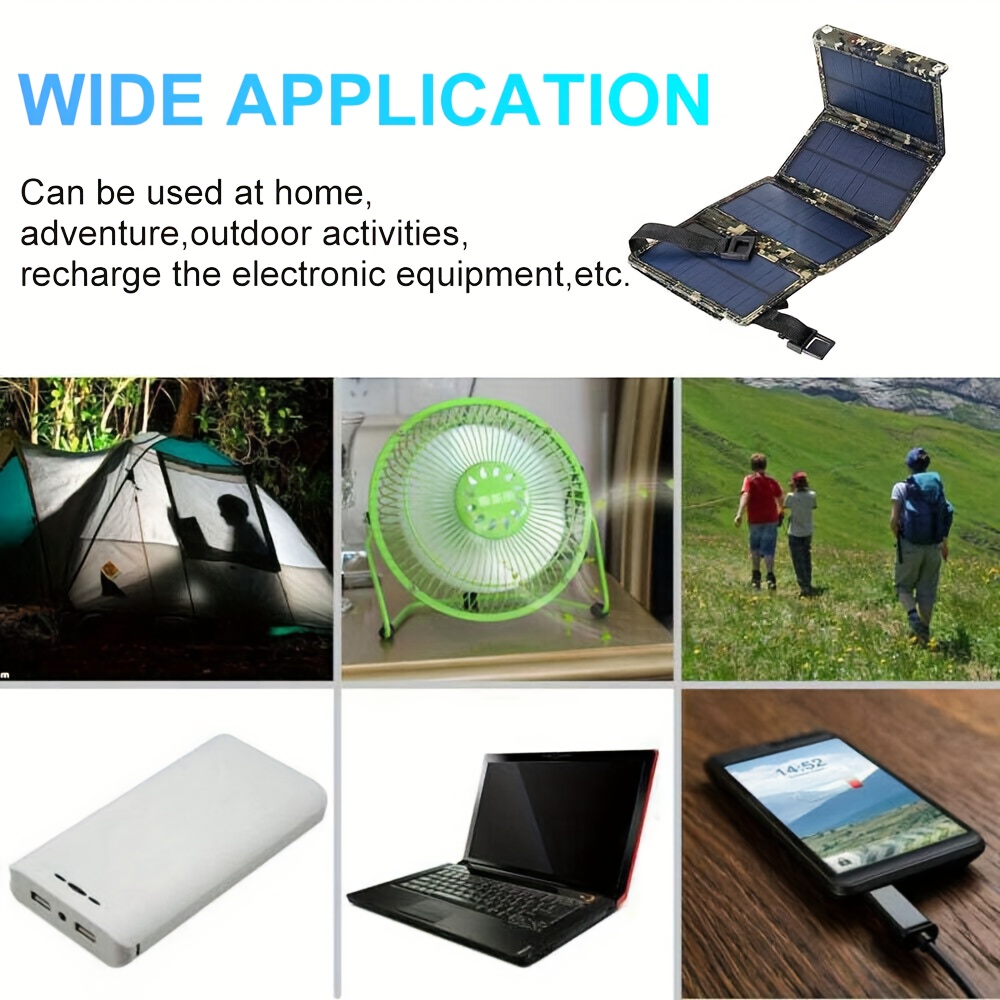 [Solar Panel] 80W Portable Fol - Outdoor Camping ulasan dan harga