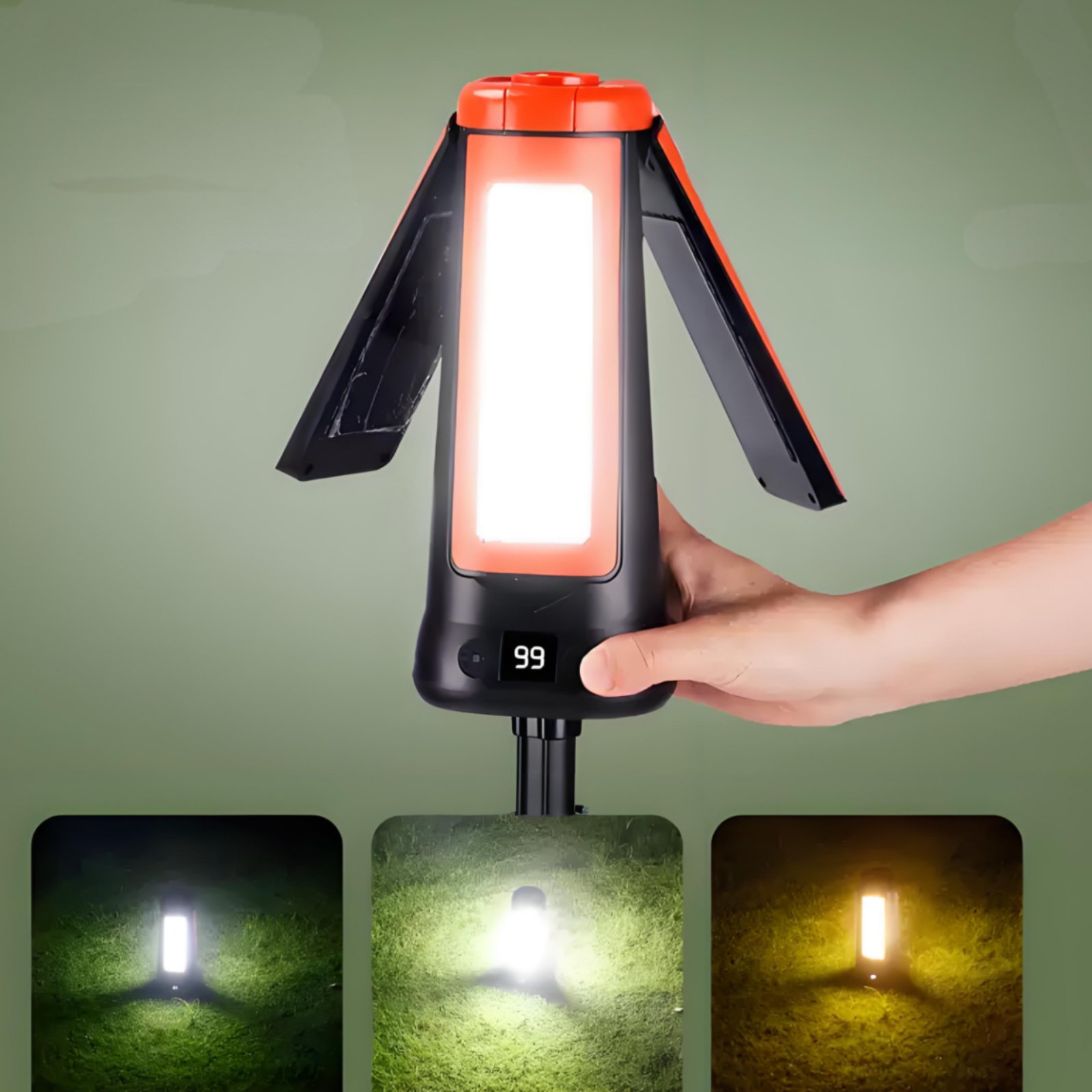 Telescopic Tent Lamp Adjustabl - Outdoor Camping Tent ulasan dan harga