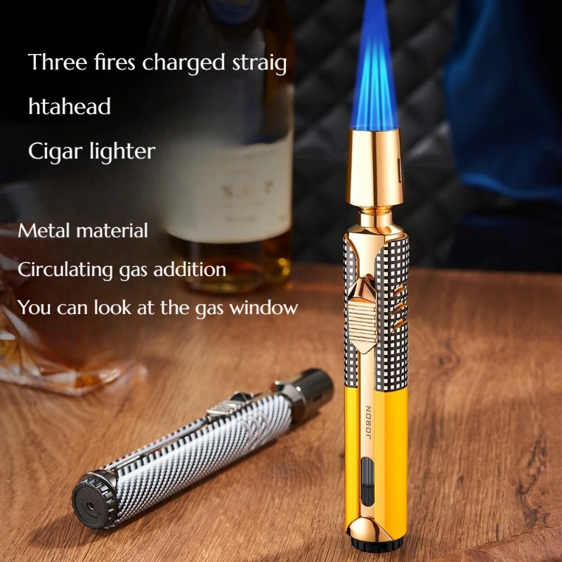 JOBON Metal 3 Flame Windproof  - Outdoor Windproof Lighter ulasan dan harga