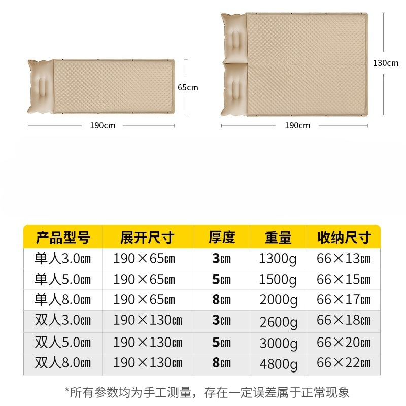 Portable Self Inflatable Tent  - Outdoor Camping Mattress ulasan dan harga