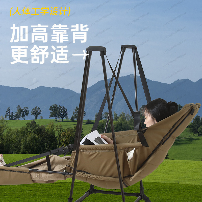 3-in-1 Portable Camping Chair  - Outdoor Camping Rocker ulasan dan harga