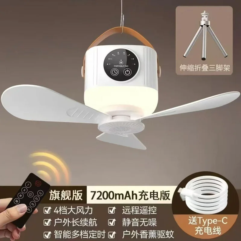 New Rechargeable Small Hanging - Outdoor Camping Fans ulasan dan harga
