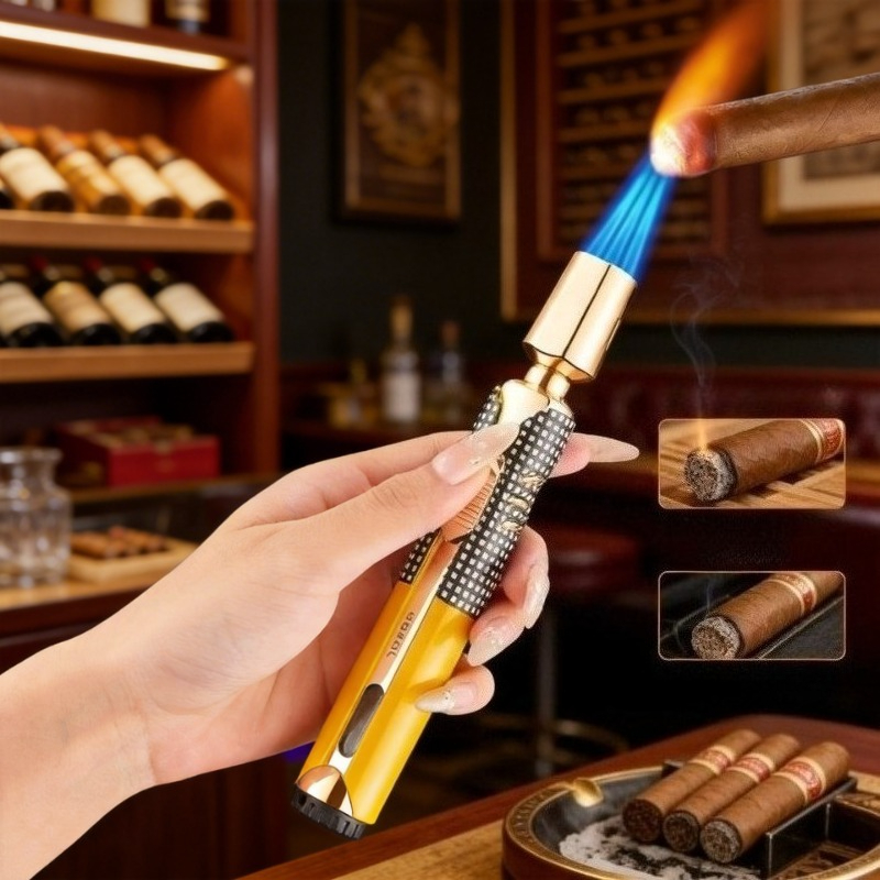 JOBON New Metal 3 Flame Windpr - Outdoor Windproof Lighter ulasan dan harga