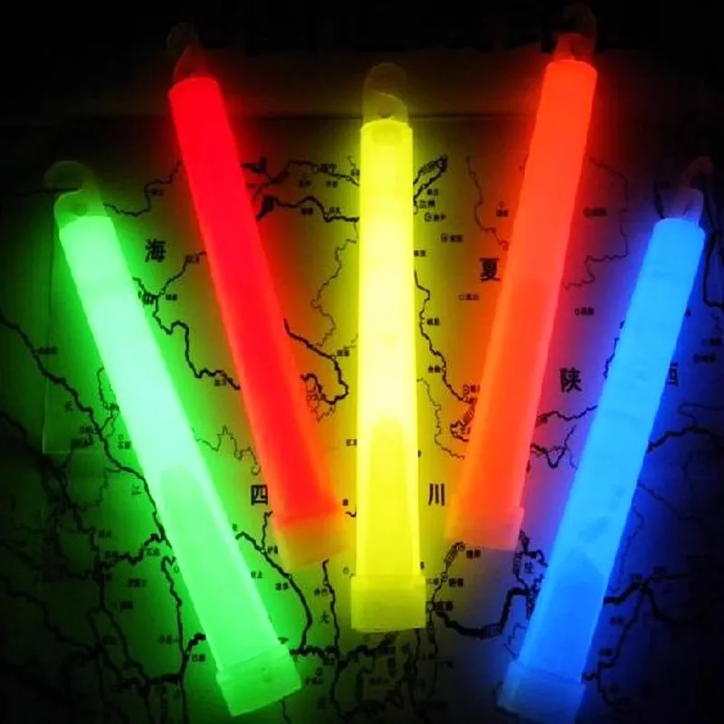 Glow Sticks with Hook 4/6 inch - Glow Sticks Survival ulasan dan harga