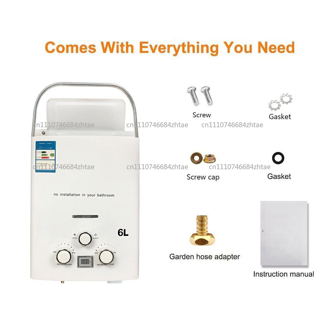 Propane LPG  Gas Tankless Wate - Outdoor Camping Water Heater ulasan dan harga