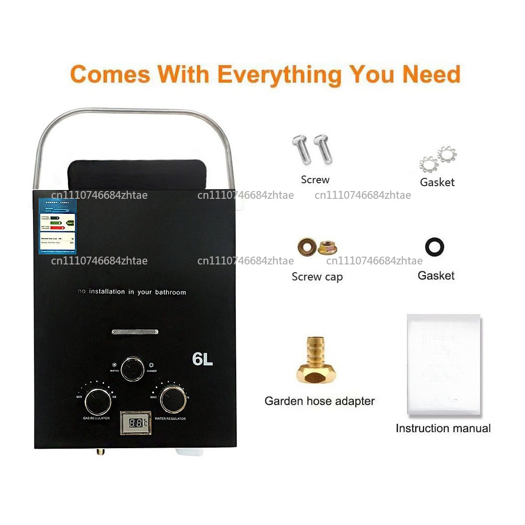 Propane LPG  Gas Tankless Wate - Outdoor Camping Water Heater ulasan dan harga