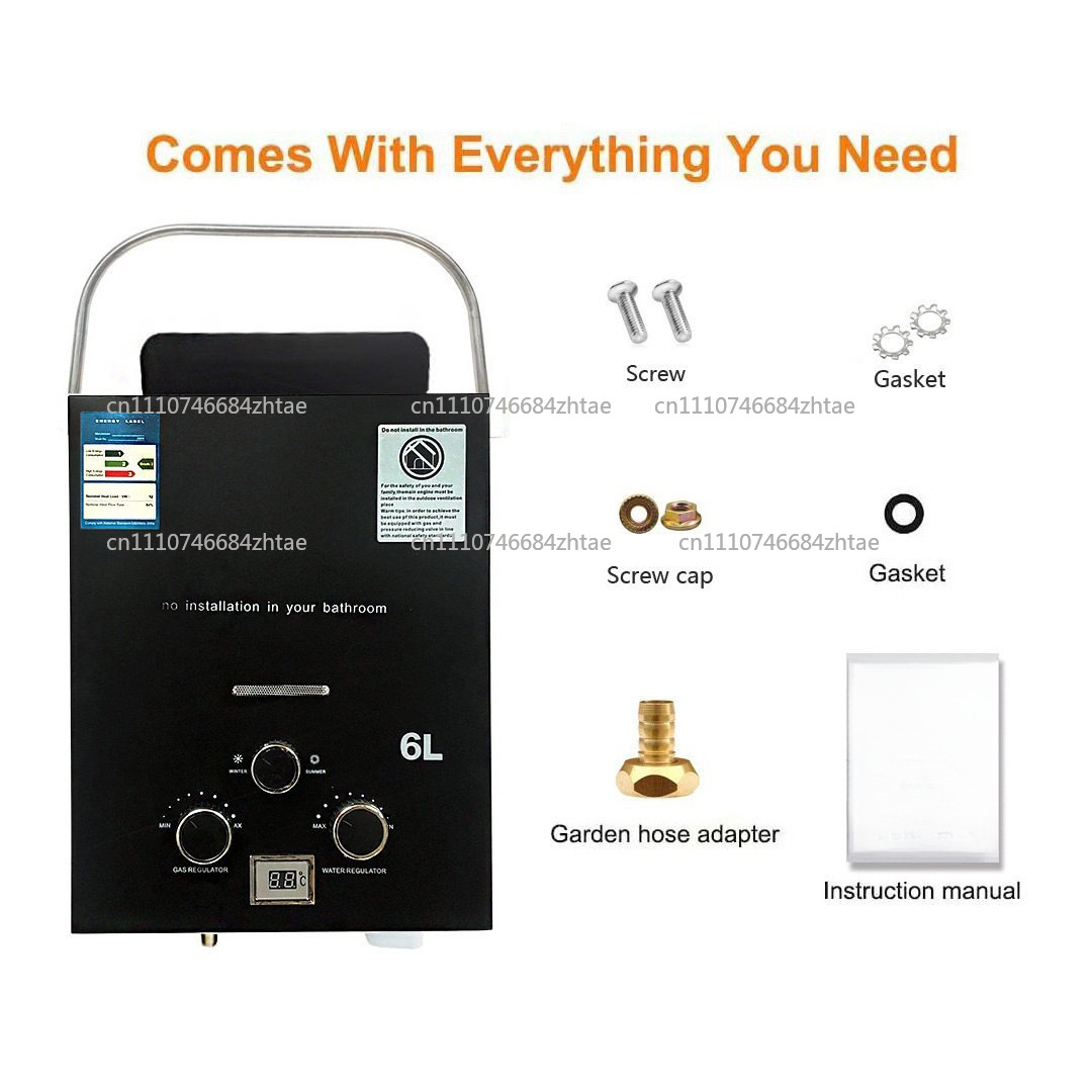 Propane LPG  Gas Tankless Wate - Outdoor Camping Water Heater ulasan dan harga